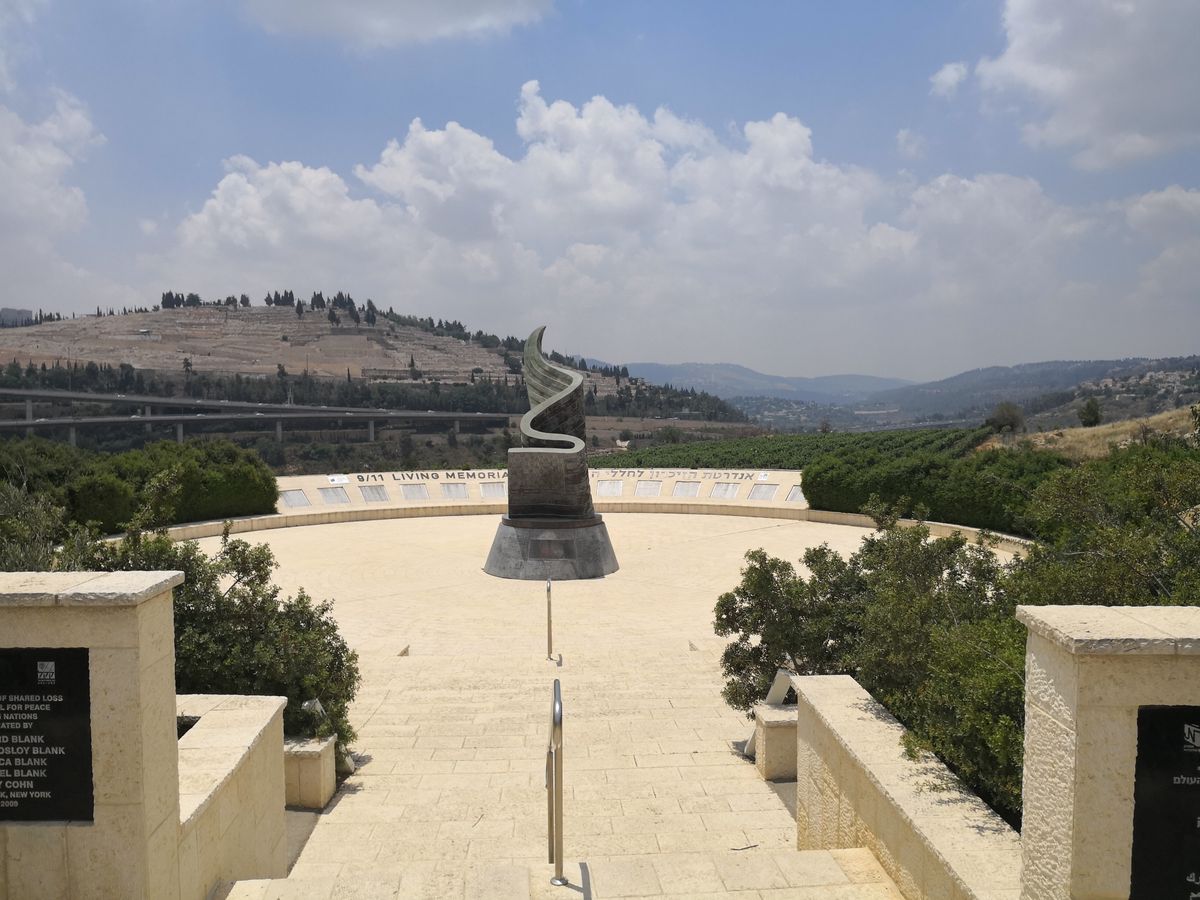 9/11 Memorial in the Jerusalem Hills