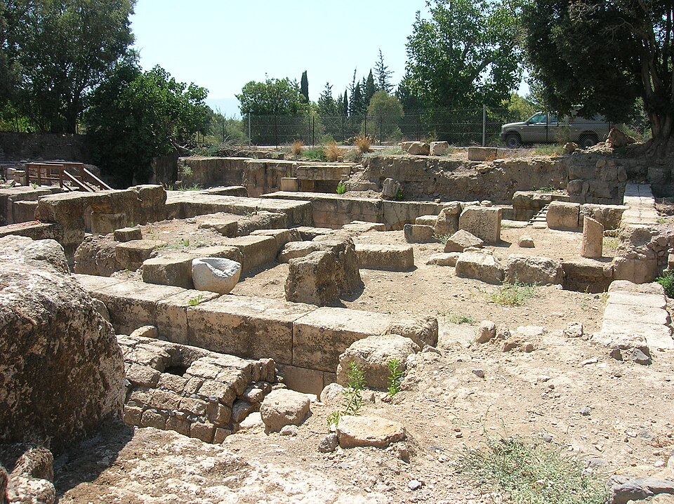 Banias archaeological ruins, Agrippa palace, Golan Heights