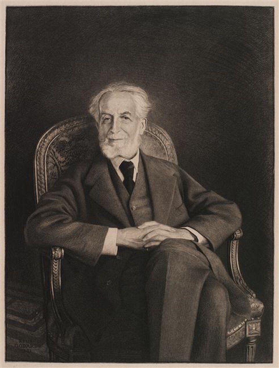 Baron Edmond de Rothschild, the father of Jewish settlement in Israel