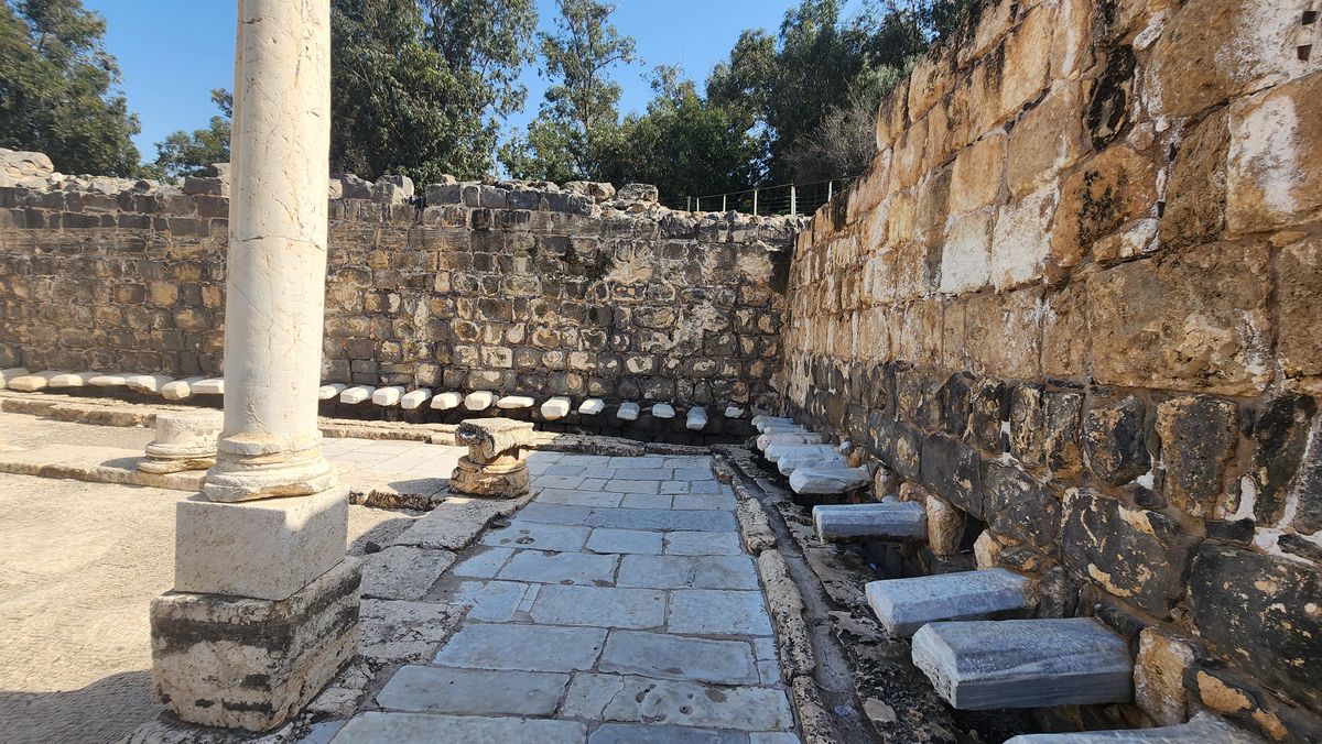 The Roman theater at Beit Shean, Israel