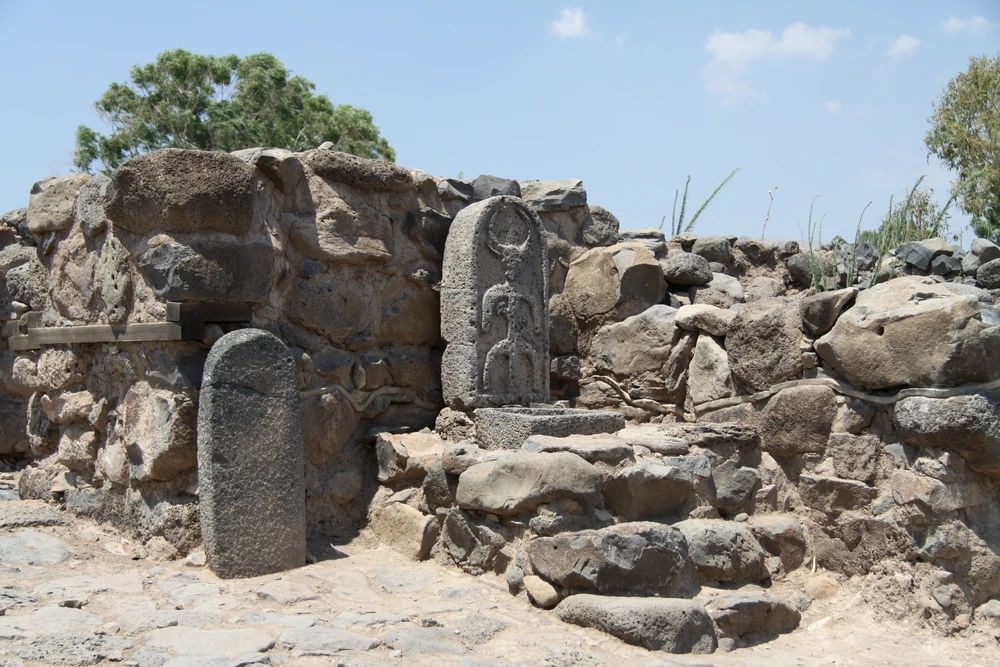 Bethsaida (el-Araj) archaeological site, Sea of Galilee, Israel
