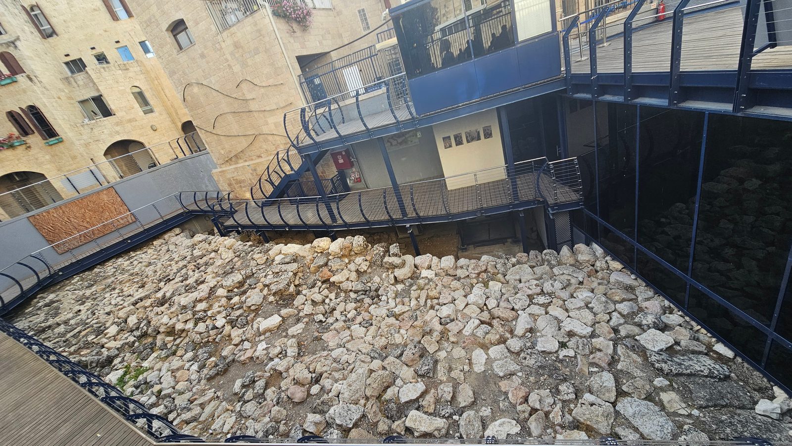 The Broad Wall in the Jewish Quarter of Jerusalem