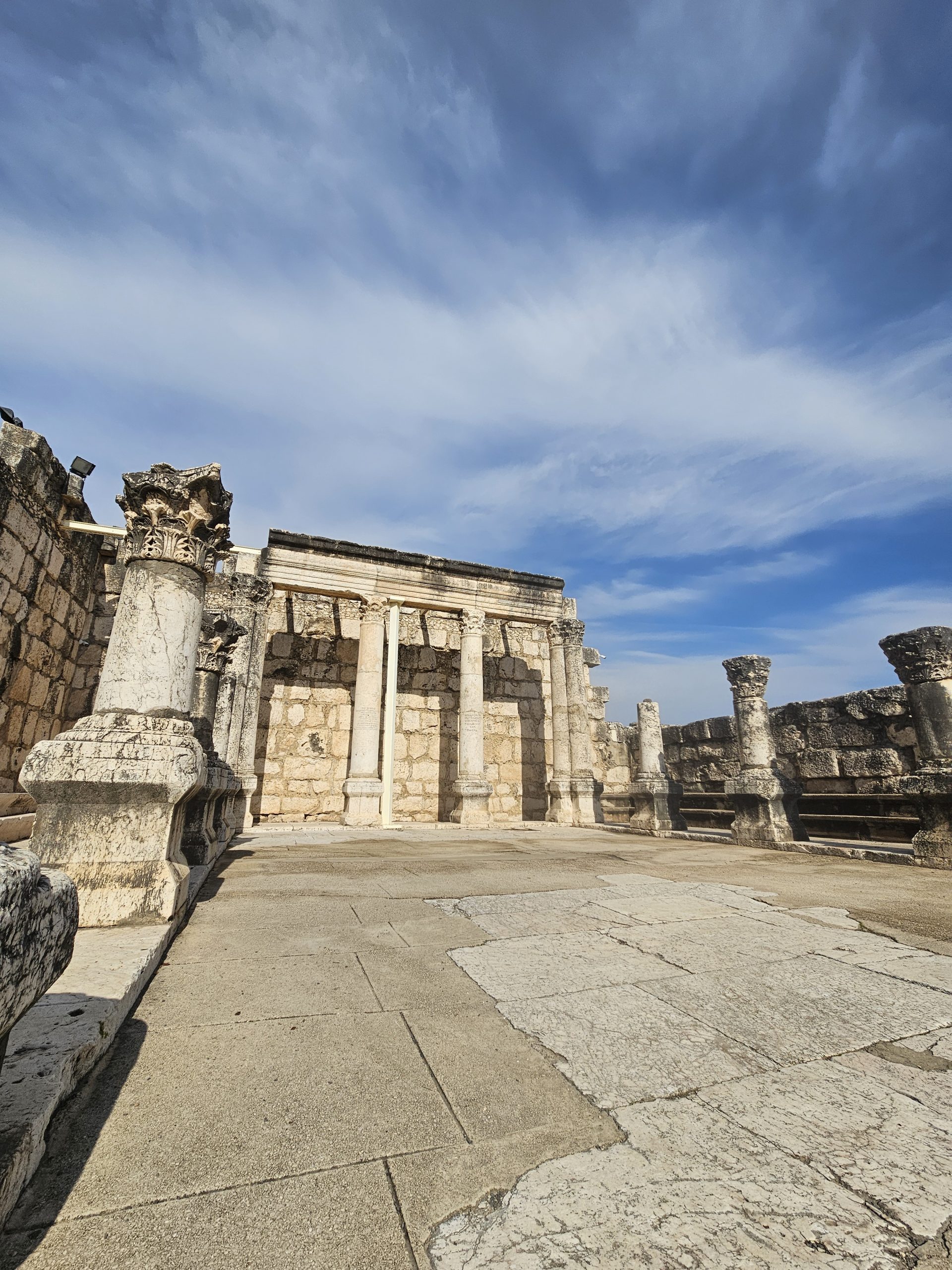 The White Synagogue at Capernaum