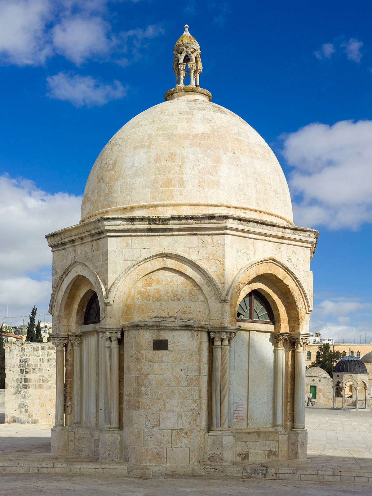The Chapel of the Ascension, Mount of Olives, Jerusalem