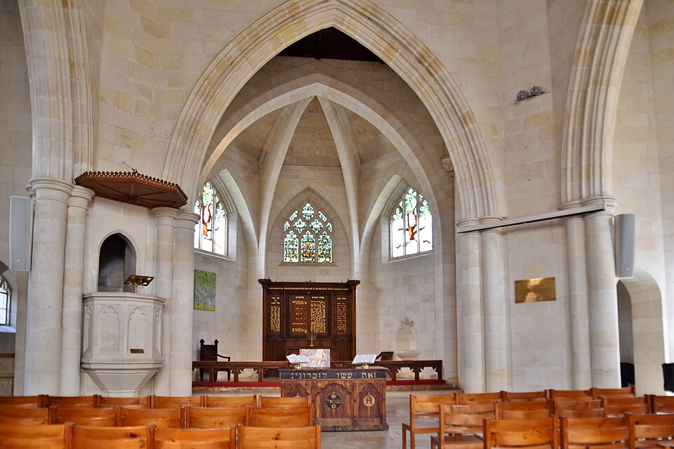 Christ Church interior, Jerusalem