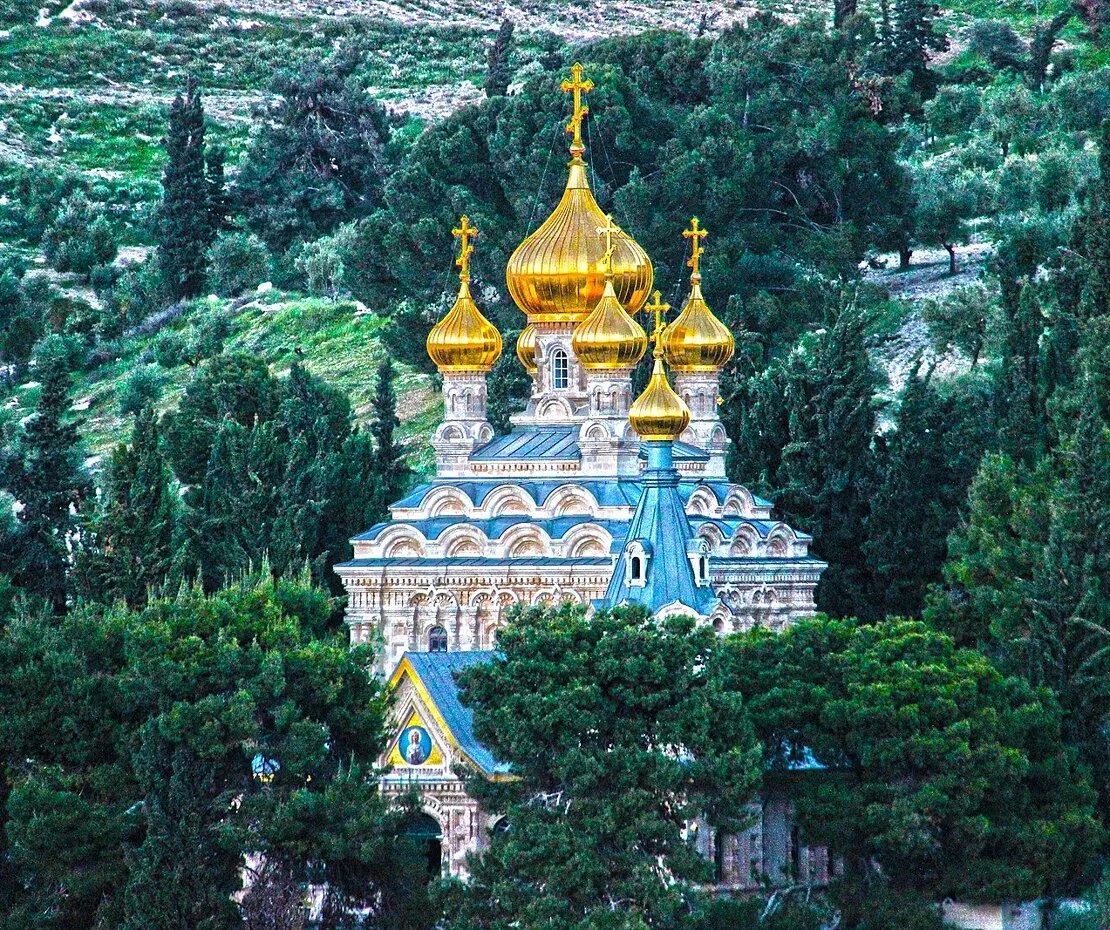 The Church of Mary Magdalene, Mount of Olives, Jerusalem