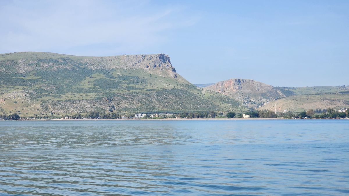 Cliffs of Mount Arbel above the Sea of Galilee