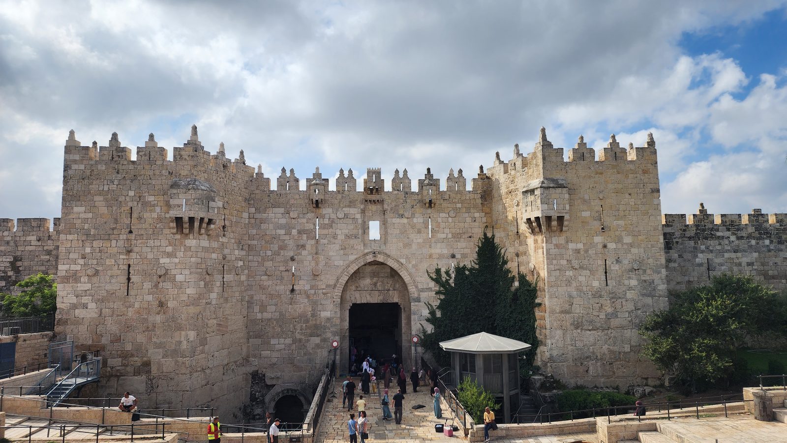 Damascus Gate (Sha’ar Shechem) in Jerusalem