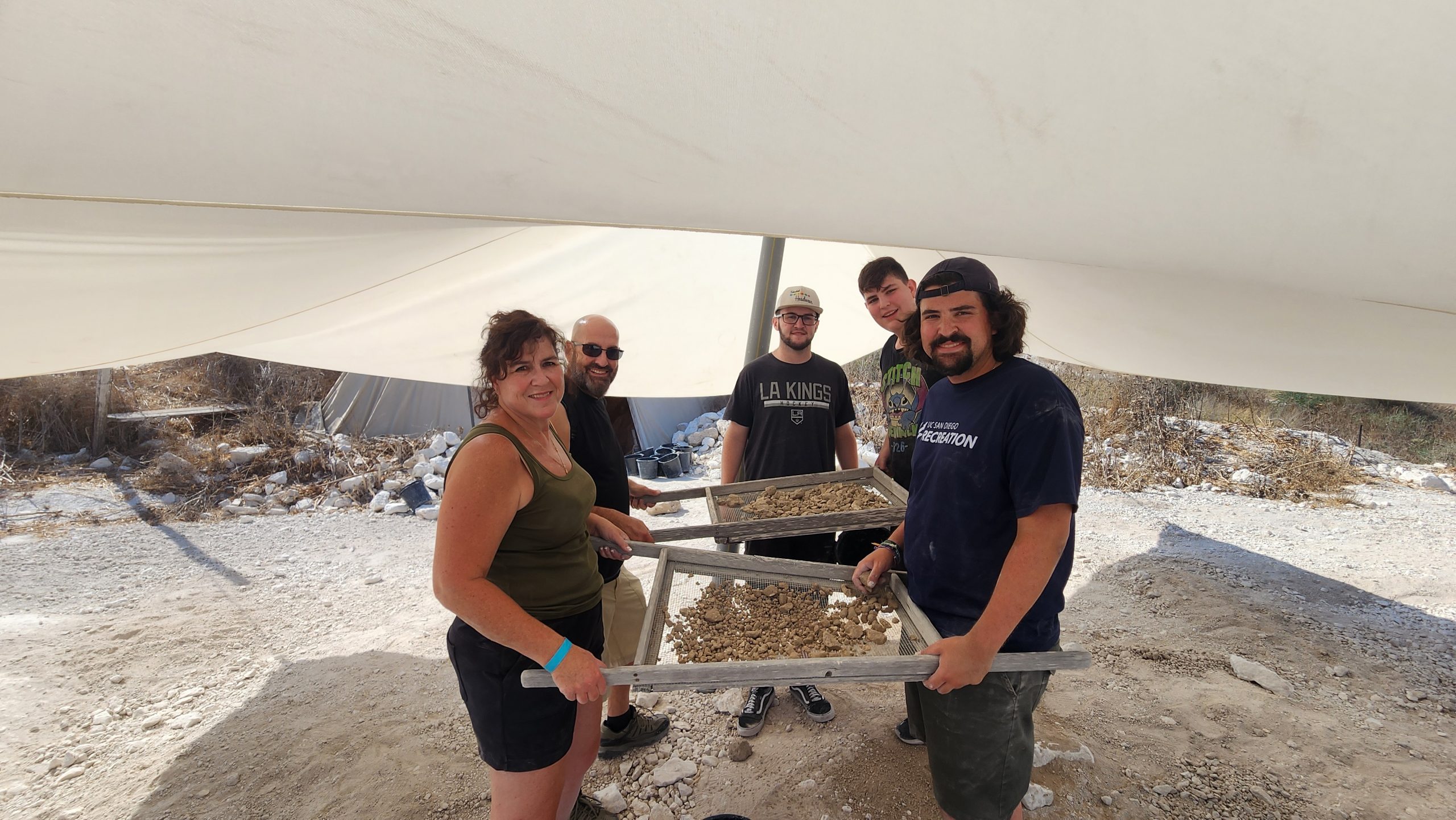 Hands-on archaeology at Beit Guvrin