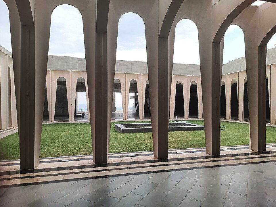 Domus Galilaeae retreat, Mount of Beatitudes, Sea of Galilee