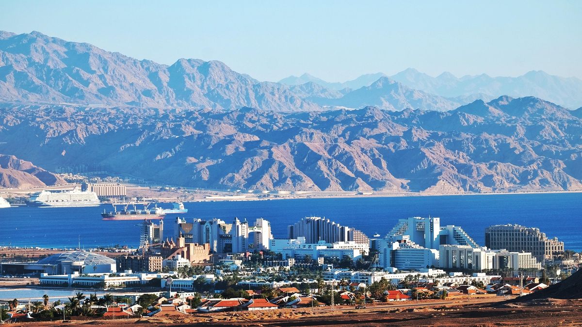 Eilat on the Red Sea