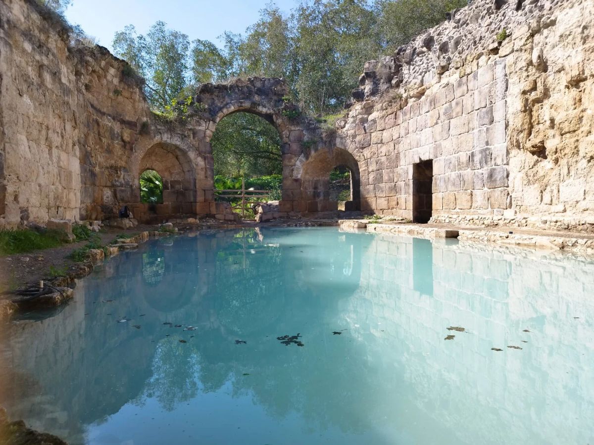 Hamat Gader hot springs, Israel