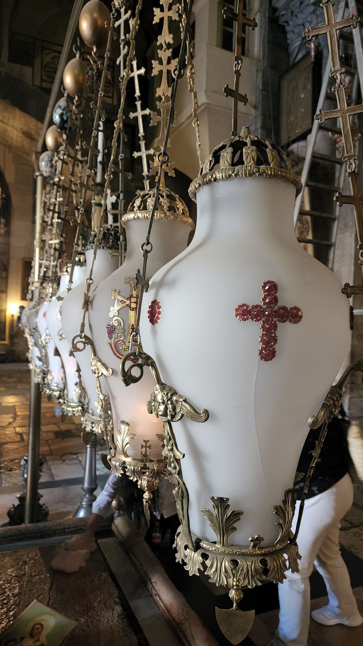 Inside the Church of the Holy Sepulchre