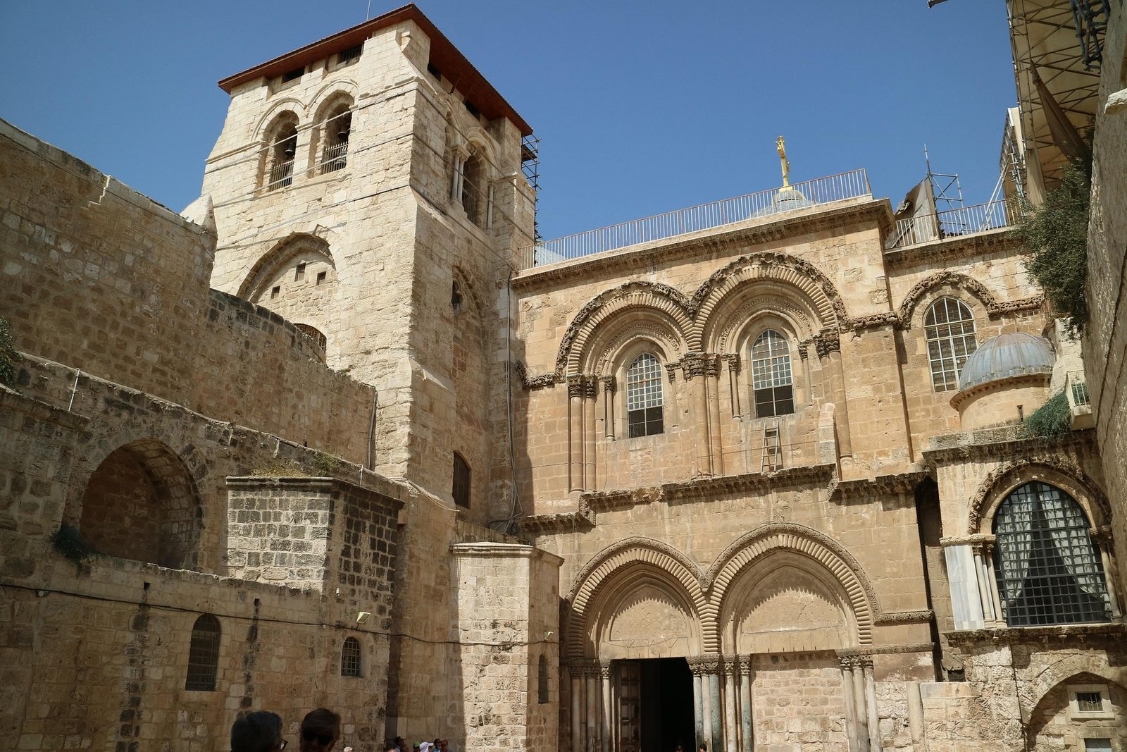 Facade of the Church of the Holy Sepulchre