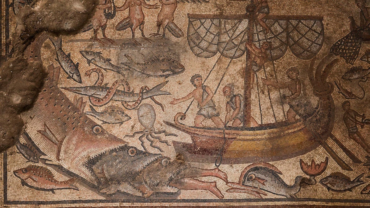 Huqoq archaeological site, Galilee