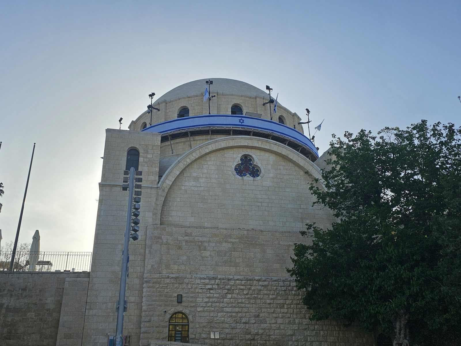 Inside the Hurva Synagogue