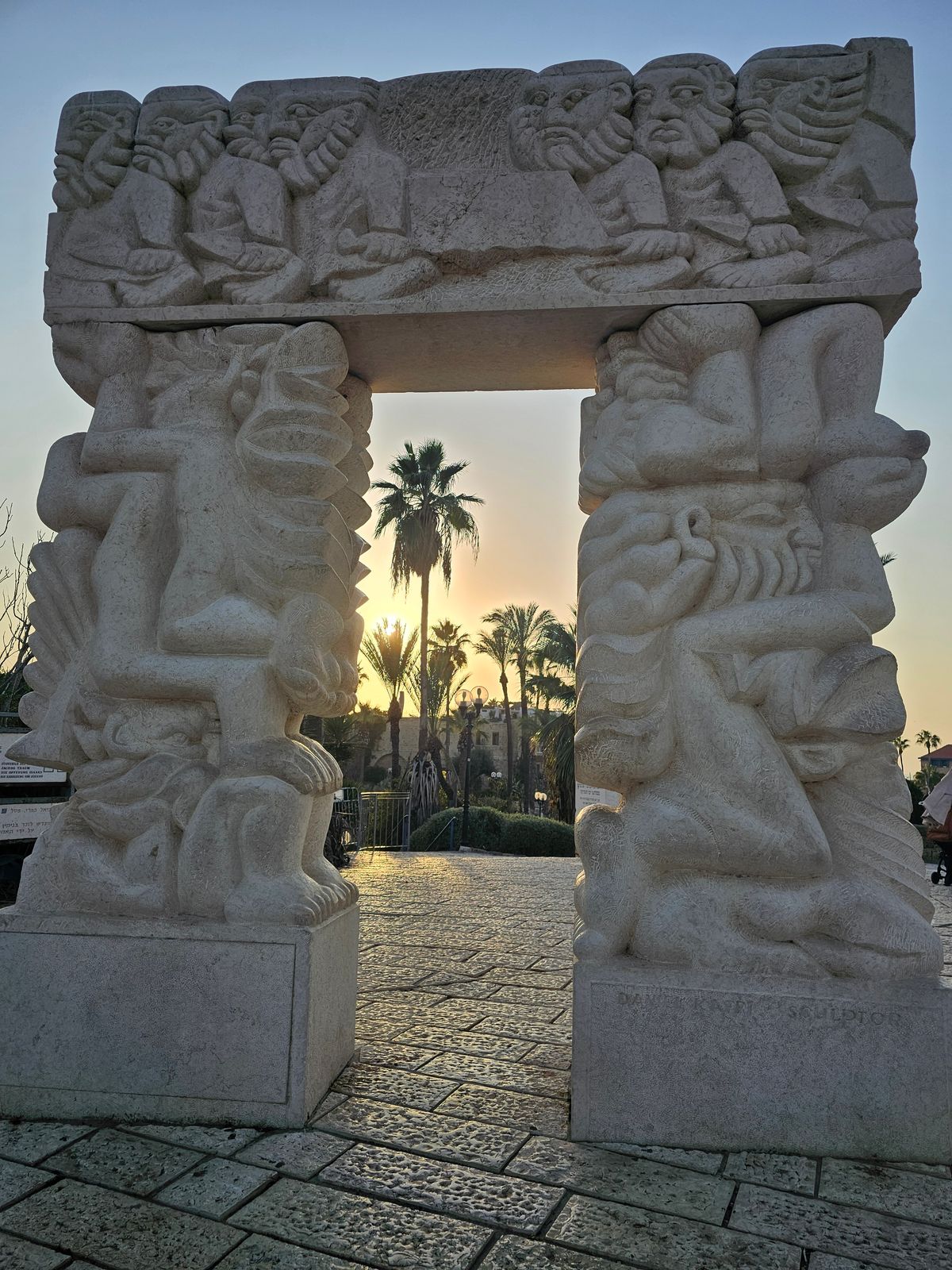 The old port of Jaffa
