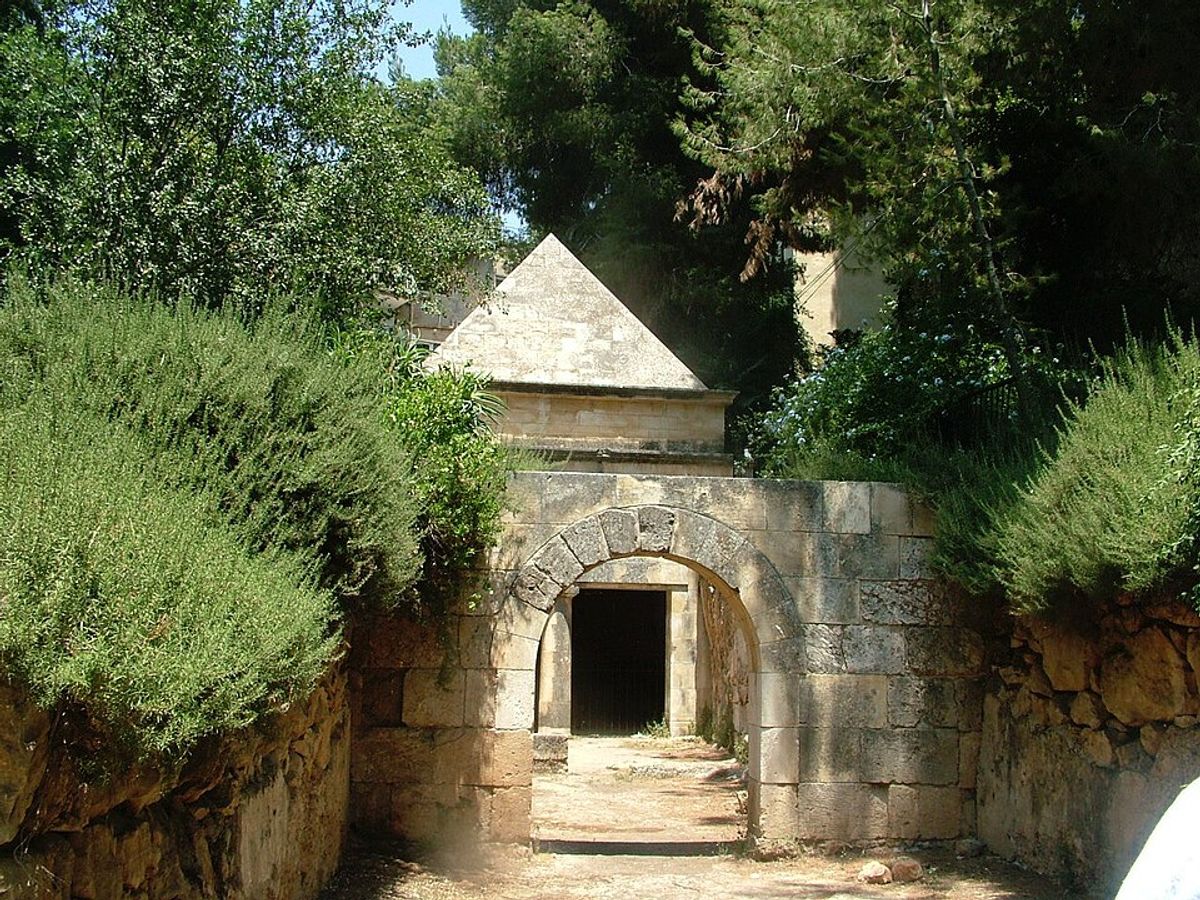 Jason Tomb in the Rehavia neighborhood of Jerusalem