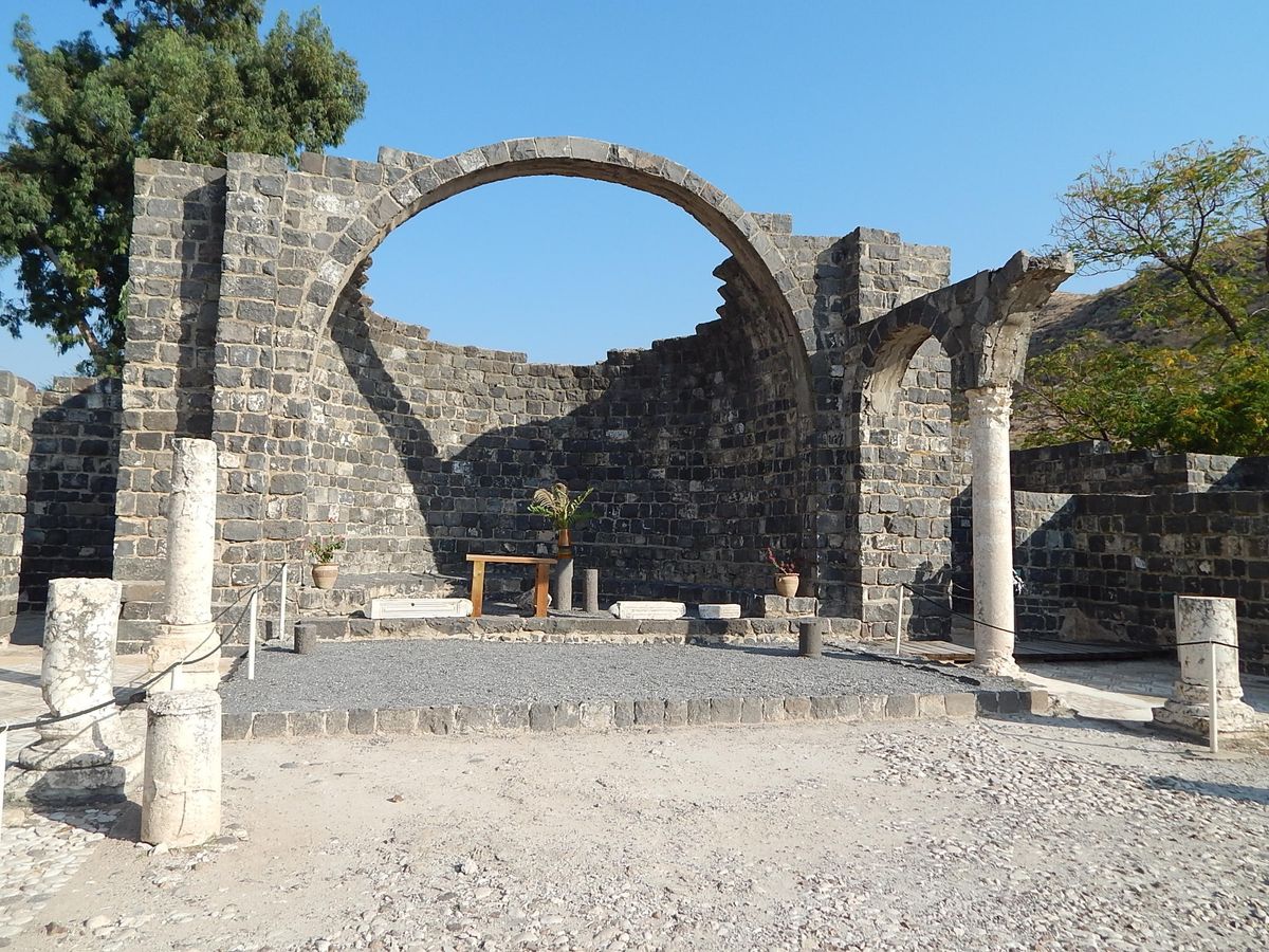 Kursi Byzantine monastery, Sea of Galilee, Israel