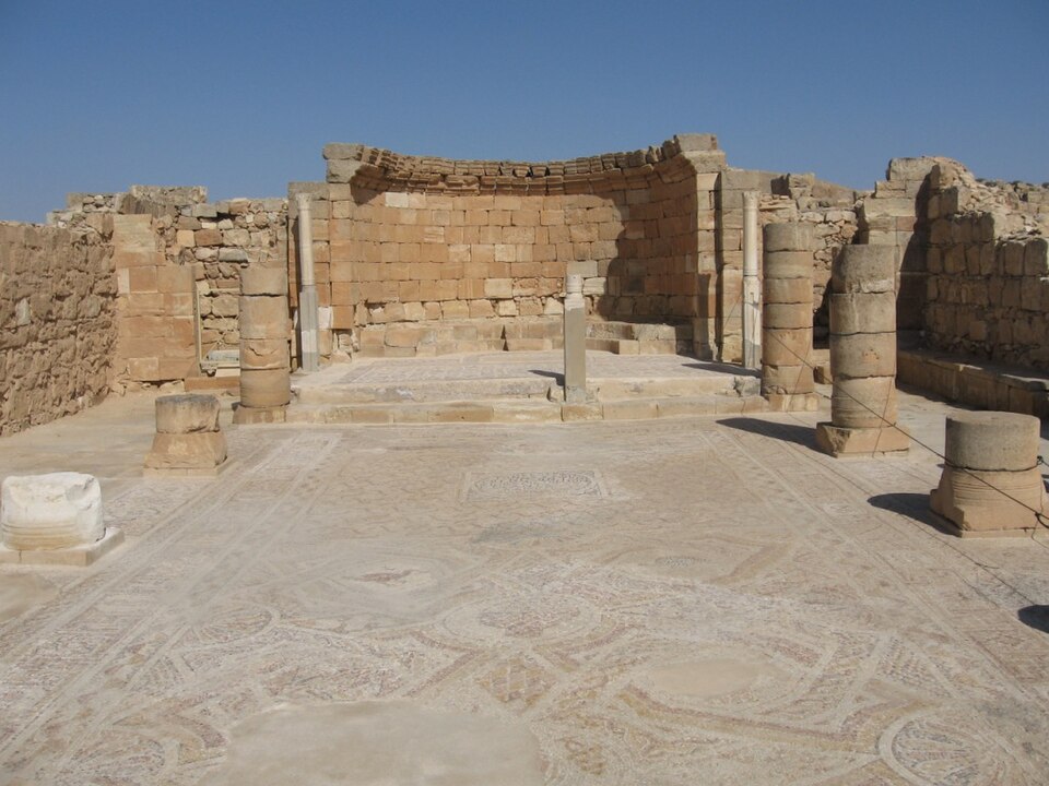 Byzantine church at Mamshit, Negev
