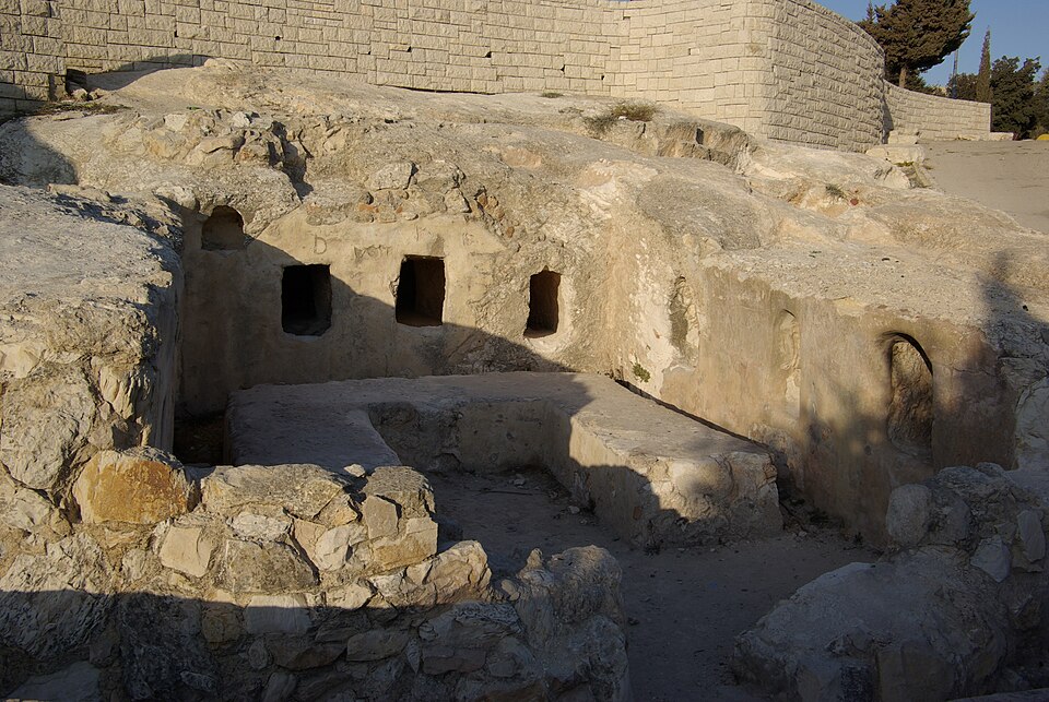Ancient burial cave, Mount Scopus, Jerusalem