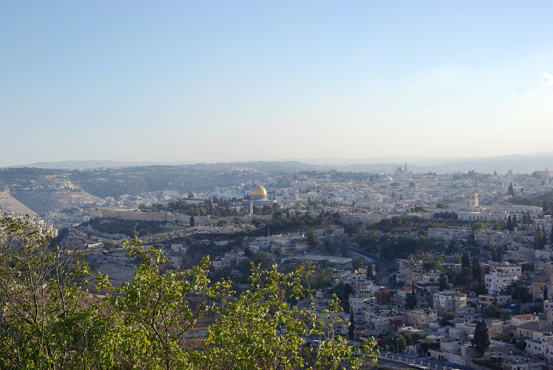 View of Jerusalem from Mount Scopus