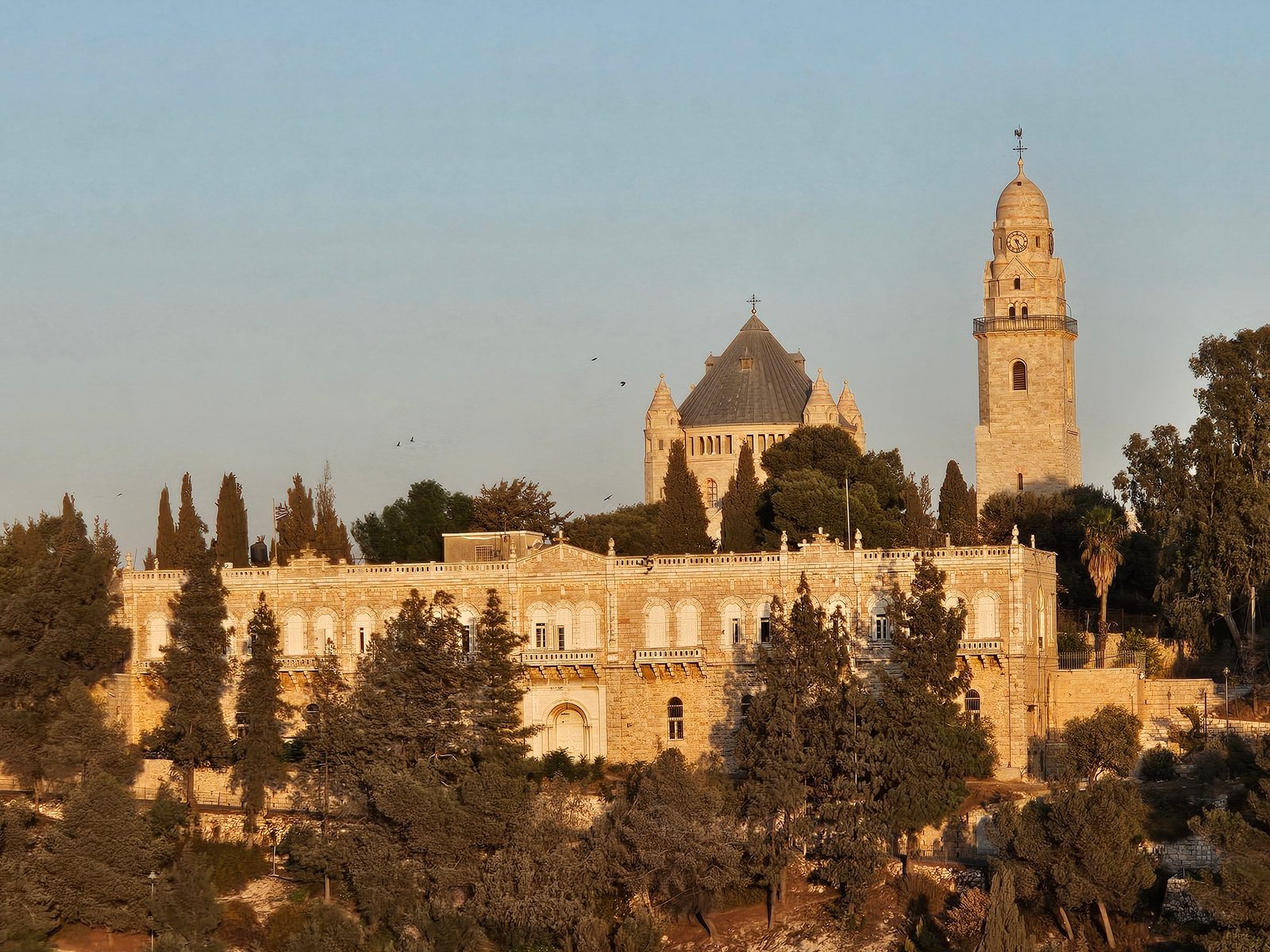 Mount Zion with the Dormition Abbey