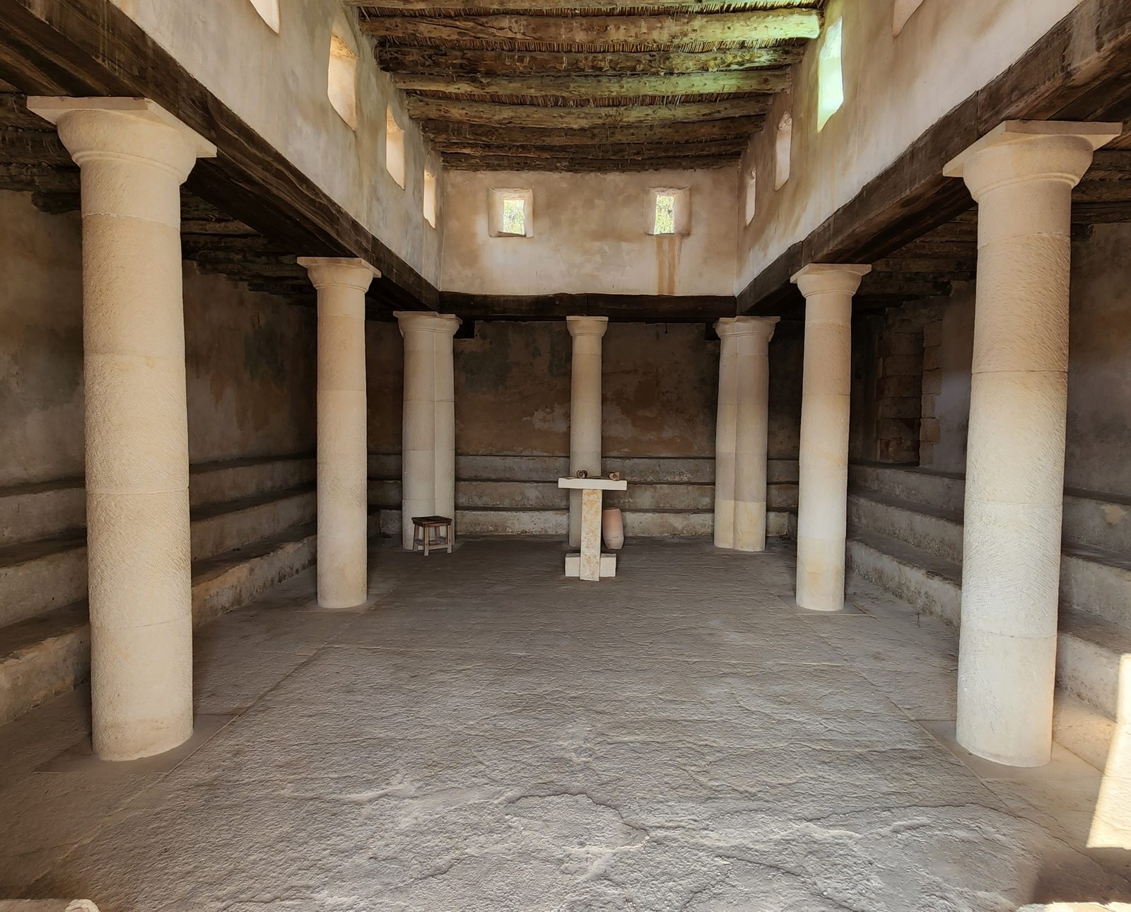 Daily life demonstration at Nazareth Village