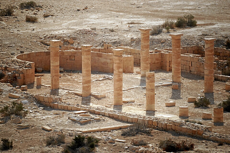 Nitzana archaeological ruins, Negev Desert