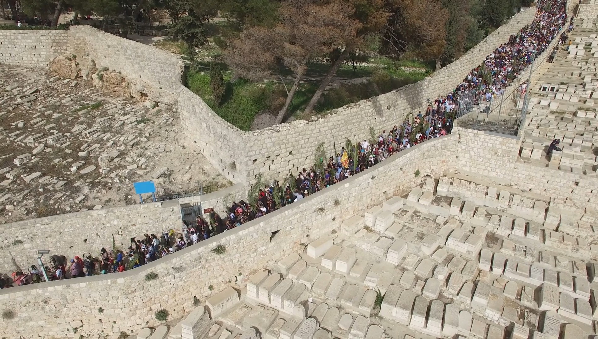 Palm Sunday Road, Mount of Olives, Jerusalem