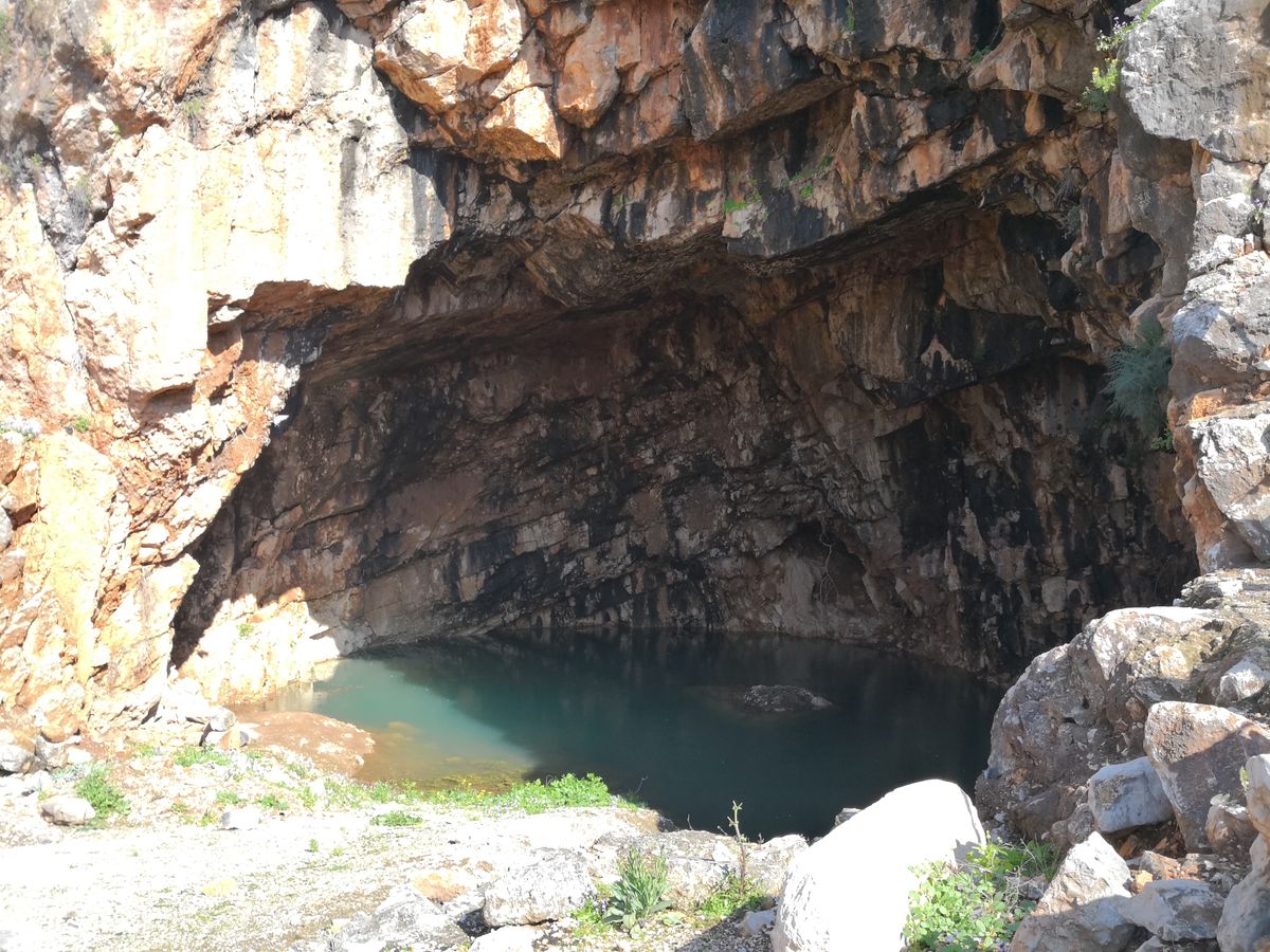 Pan Cave at Banias, Golan Heights, Israel