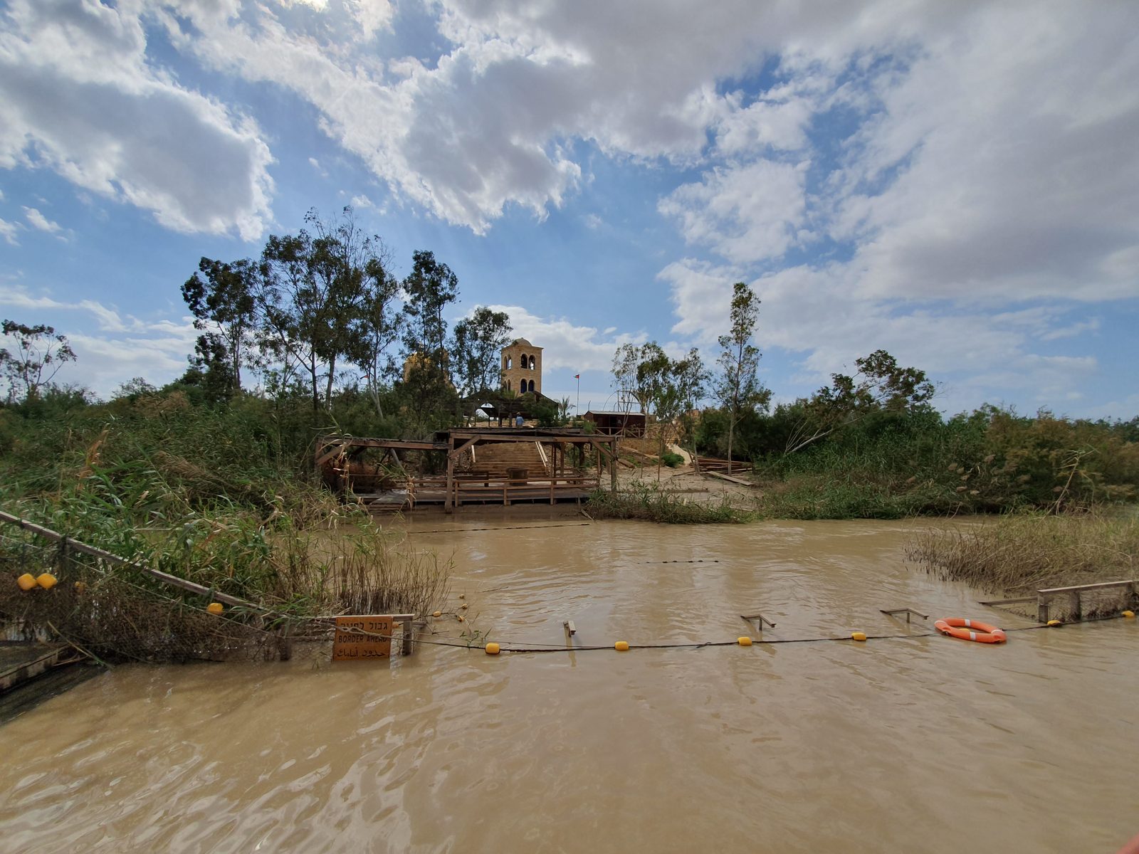 Qasr el-Yahud baptism site on the Jordan River