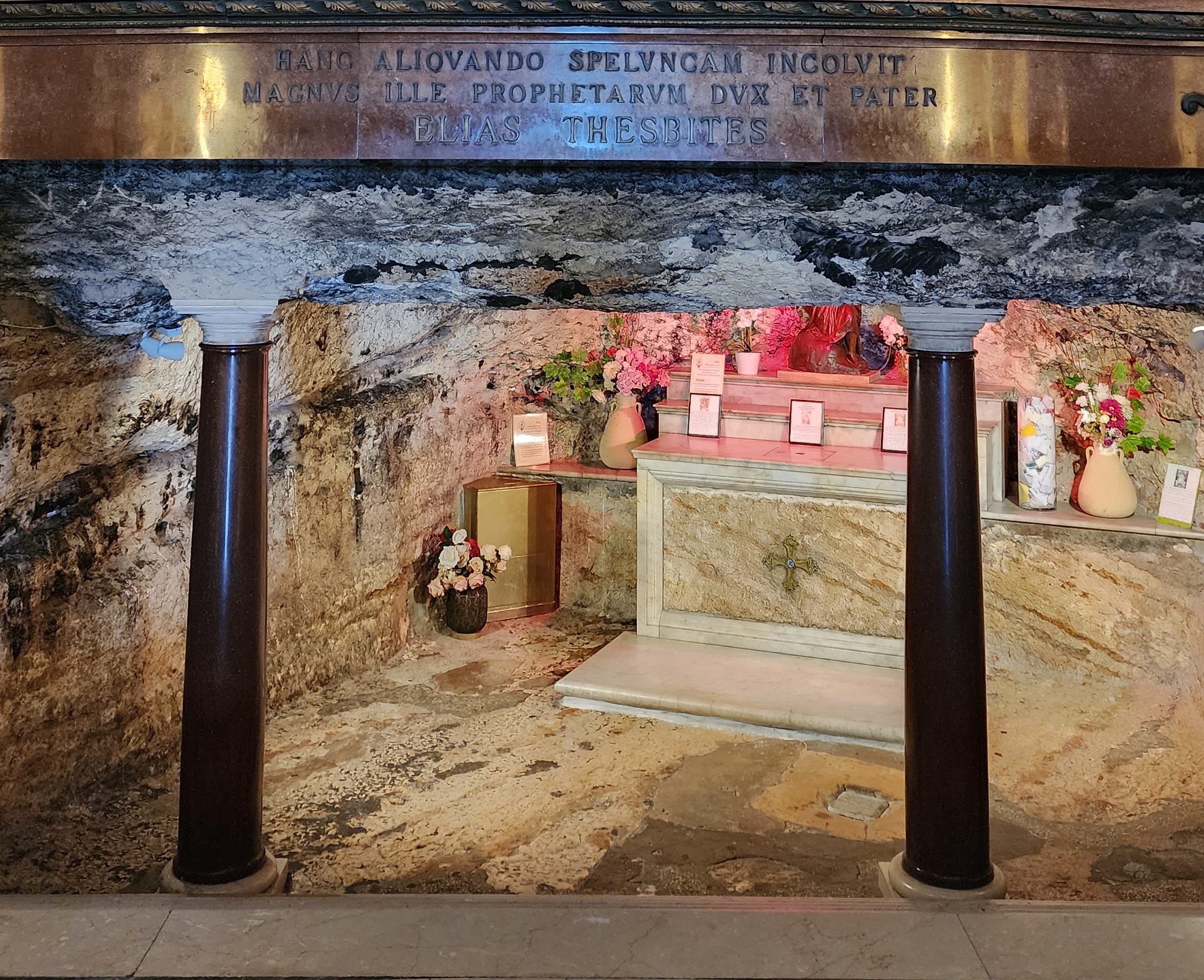 Cave of Elijah at Stella Maris, Mount Carmel