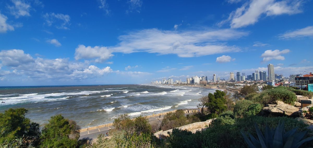 The Tel Aviv skyline