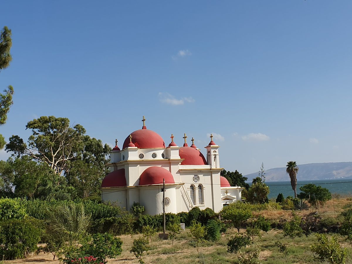 Church of the Twelve Apostles, Capernaum, Israel