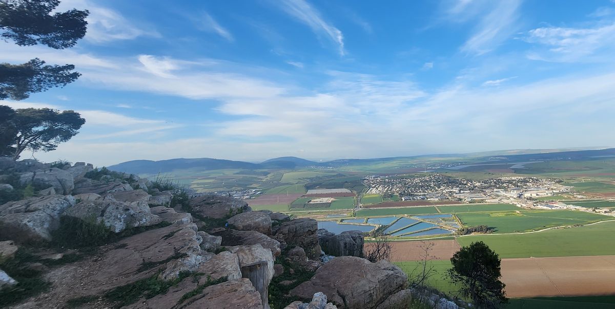 View from Mount Gilboa, Israel